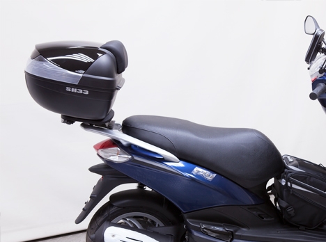 Shad Top Master Piaggio Topcaseträger, schwarz, schwarz