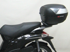 Image of SHAD TOP MASTER PIAGGIO LIBERTY Raccordo topcase, nero