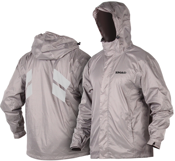 SHAD SILVER RAIN JACKET SZ S