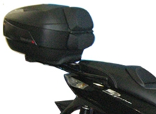 Shad Top Master Piaggio, schwarz, schwarz