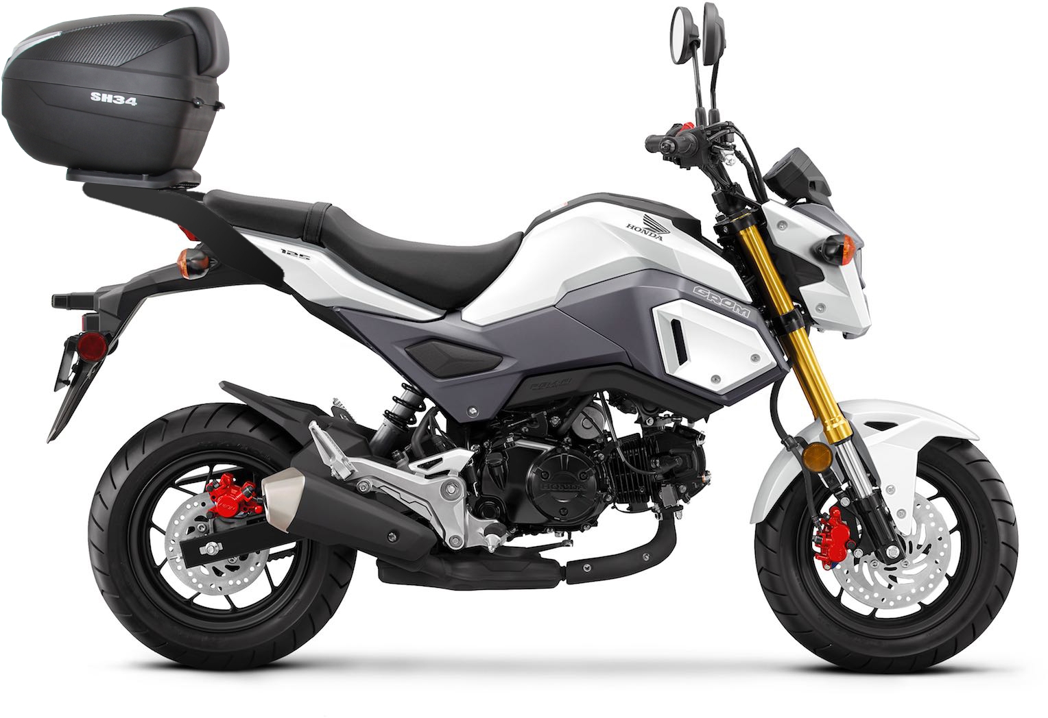 Shad Top Master Honda, schwarz, schwarz