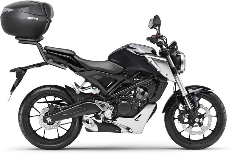 Shad Top Master Honda Topcaseträger, schwarz, schwarz
