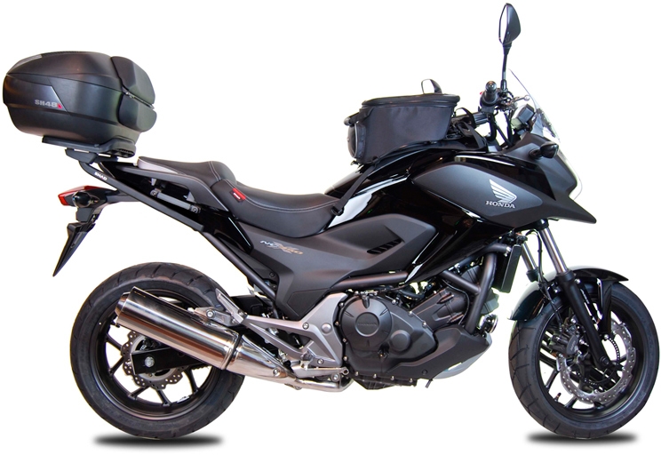 Shad Top Master Honda, schwarz, schwarz
