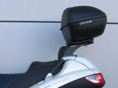 Shad Top Master Piaggio Topcaseträger, schwarz, schwarz