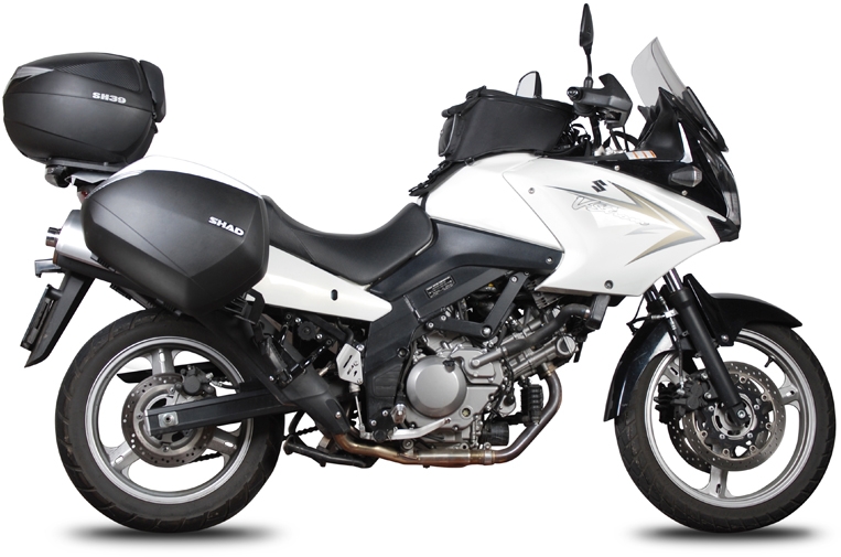 SHAD 3P SYSTEM SUZUKI V-STROM 650 Porte-boîtier latéral