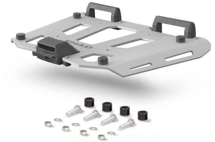 SHAD ALUMINIUM MONTERINGSPLATE + SKRUER Topcase monteringsplate