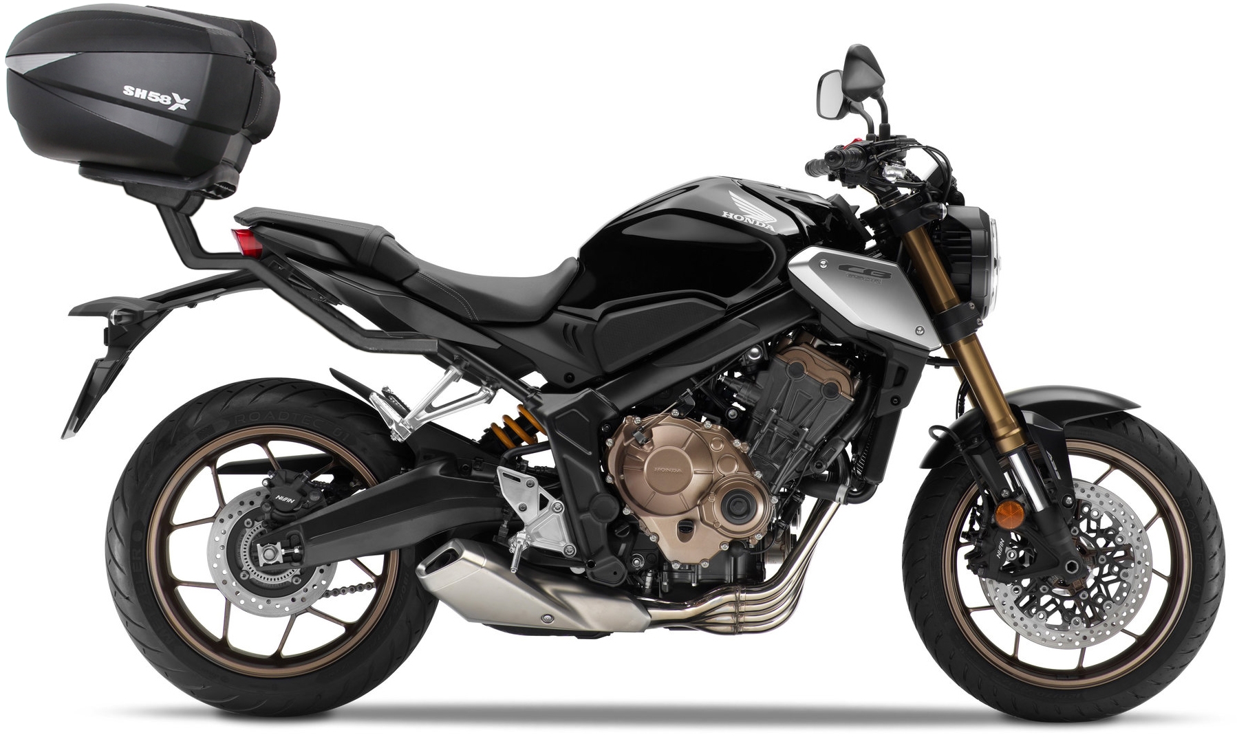Shad Top Master Honda, schwarz, schwarz