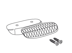 SHAD QUAD RED REFLECTOR
