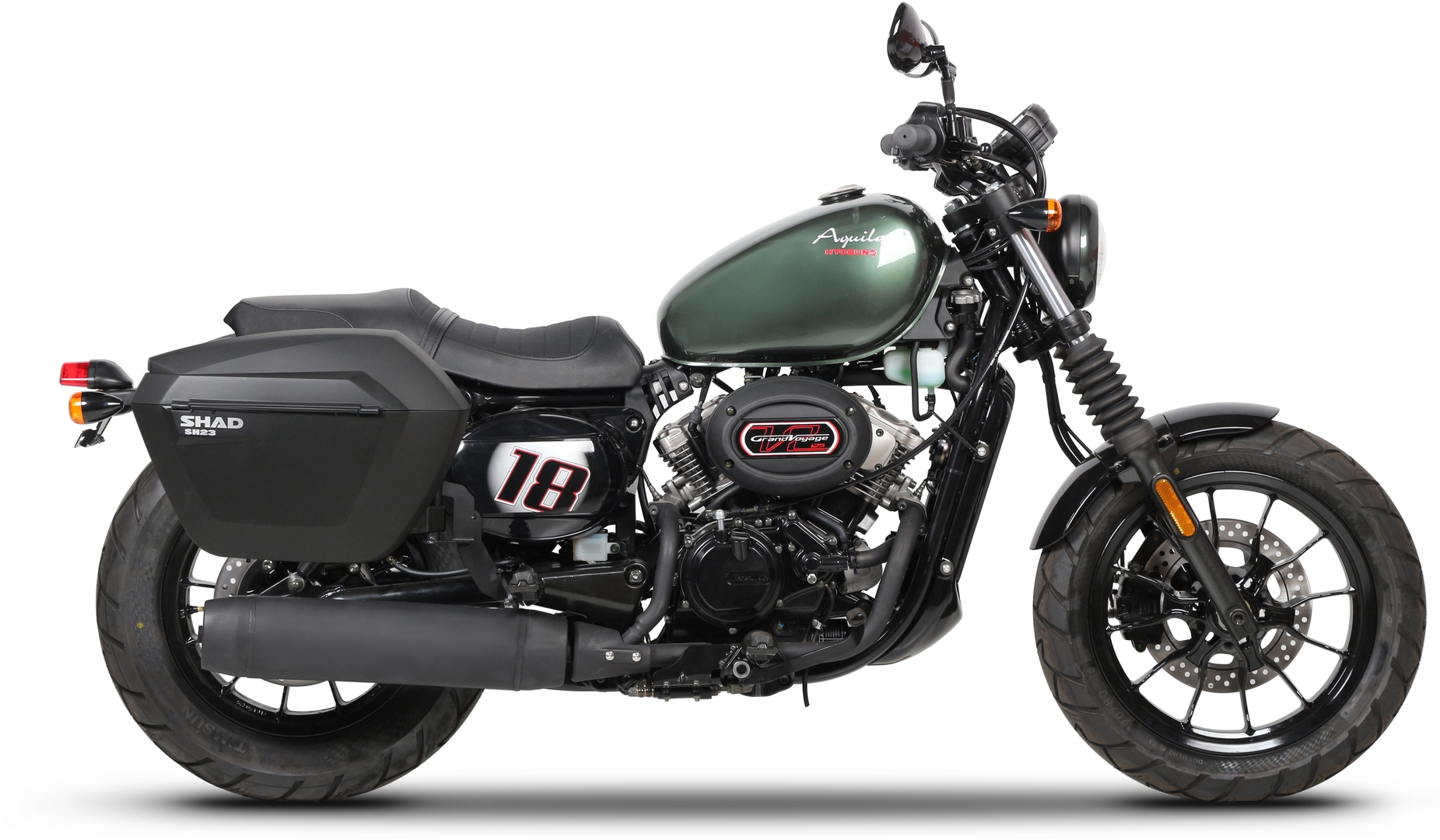 SHAD 3P SYSTEM HYOSUNG GV 125 AQUILA