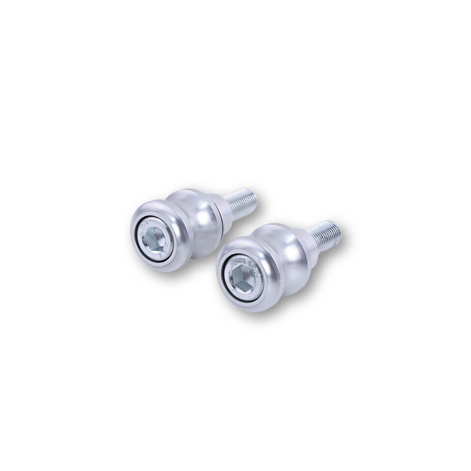 SHIN YO Bobbins M10 x 1,25, silber, Größe 20 mm, silber, Größe 20 mm