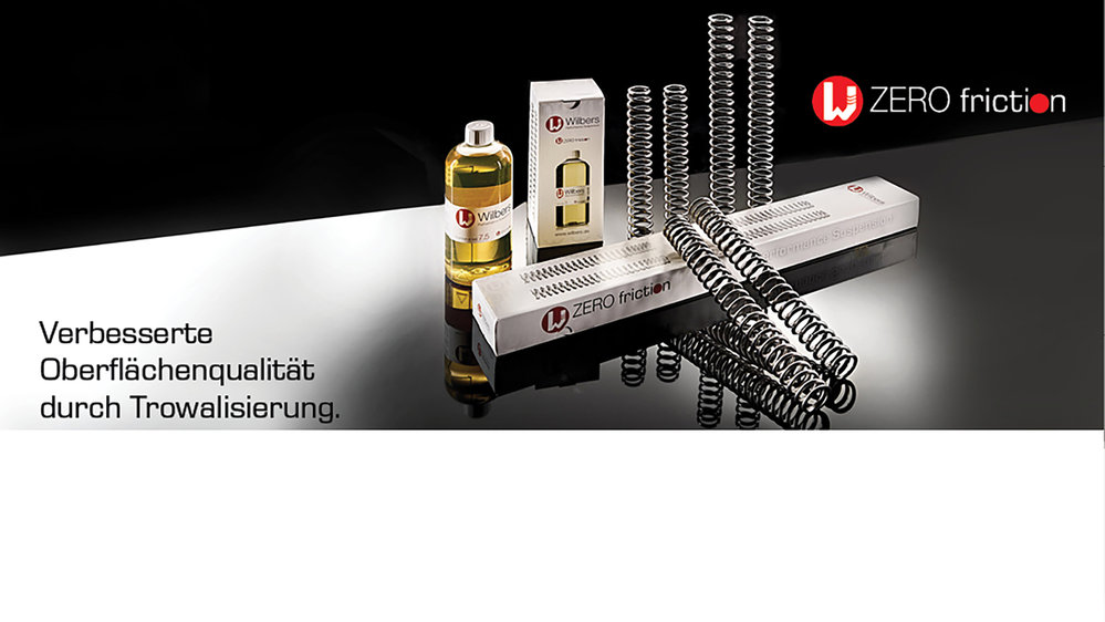 WILBERS Gabelfedern ZERO friction, Tieferlegung BMW F 800 GS, 13-