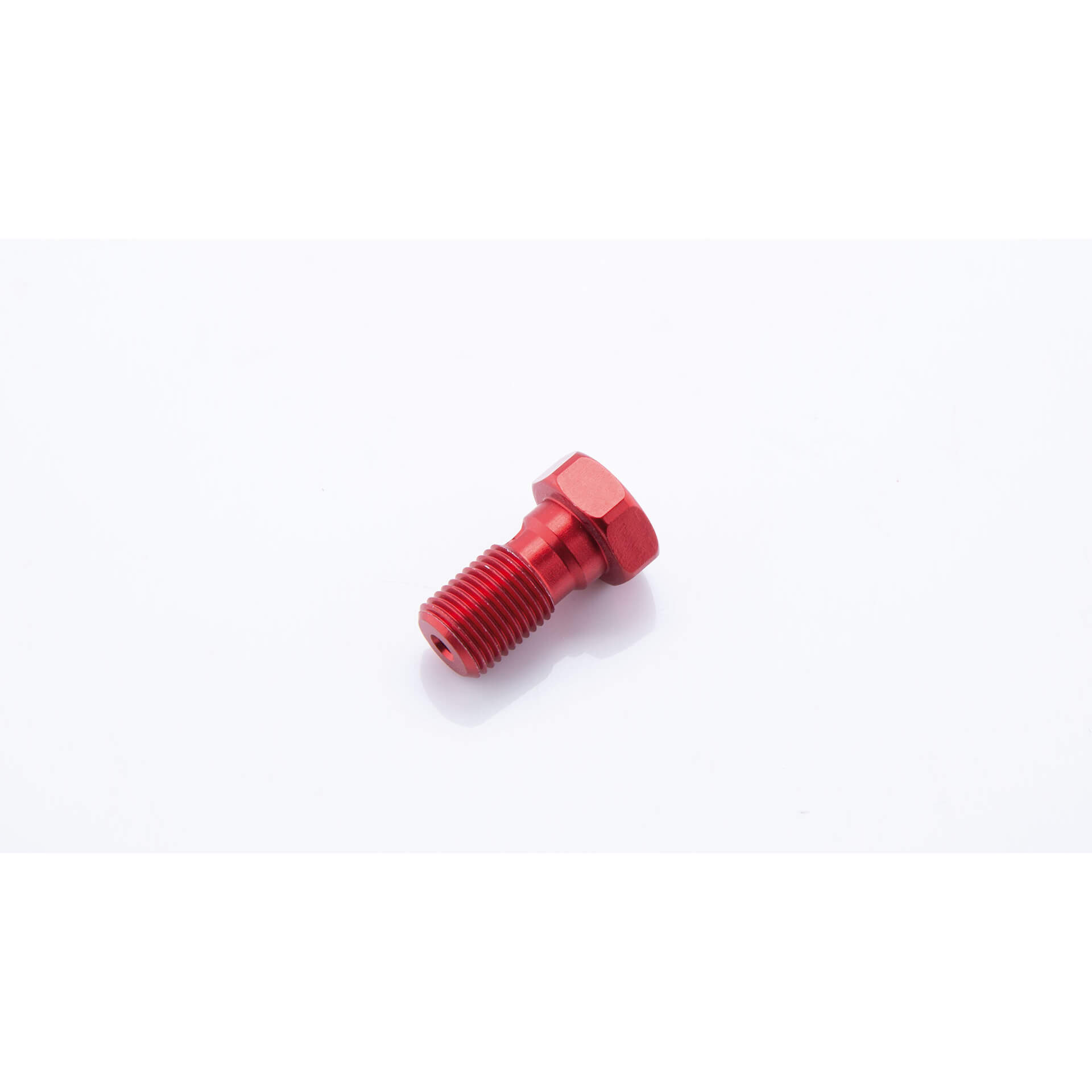 LSL Aluminium hollow bolt M10x1.00, red, red