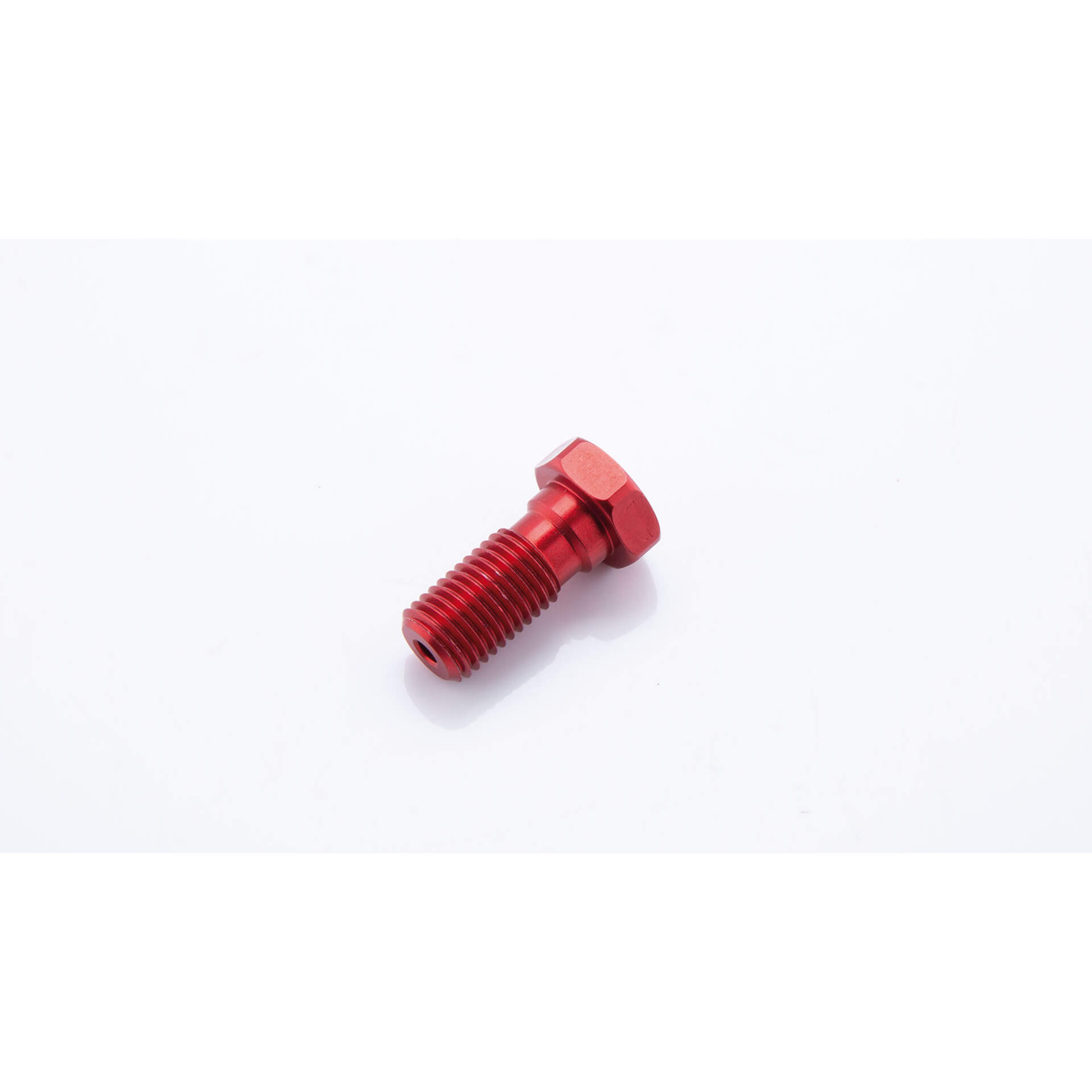 LSL Aluminium hollow bolt M10x1.25, red, red