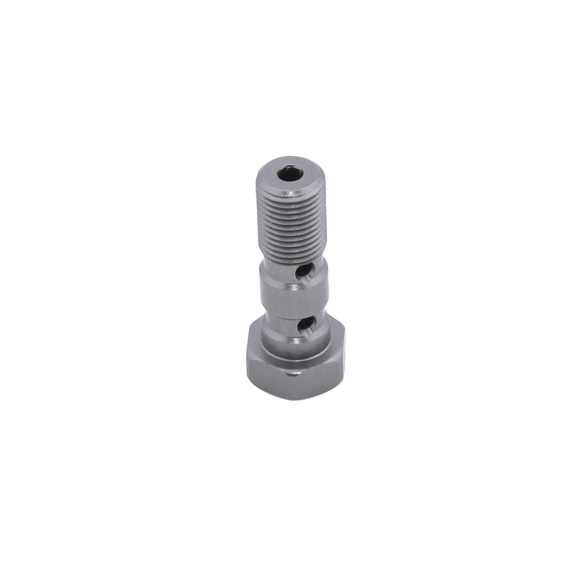 LSL Aluminium double boulon banjo M10x1.00, anthracite, gris