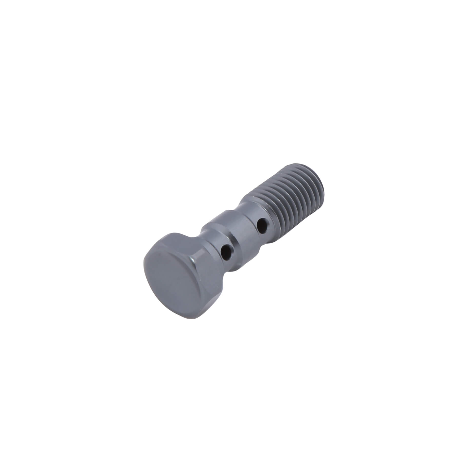 LSL Aluminium double boulon banjo, M10x1.25, anthracite, gris