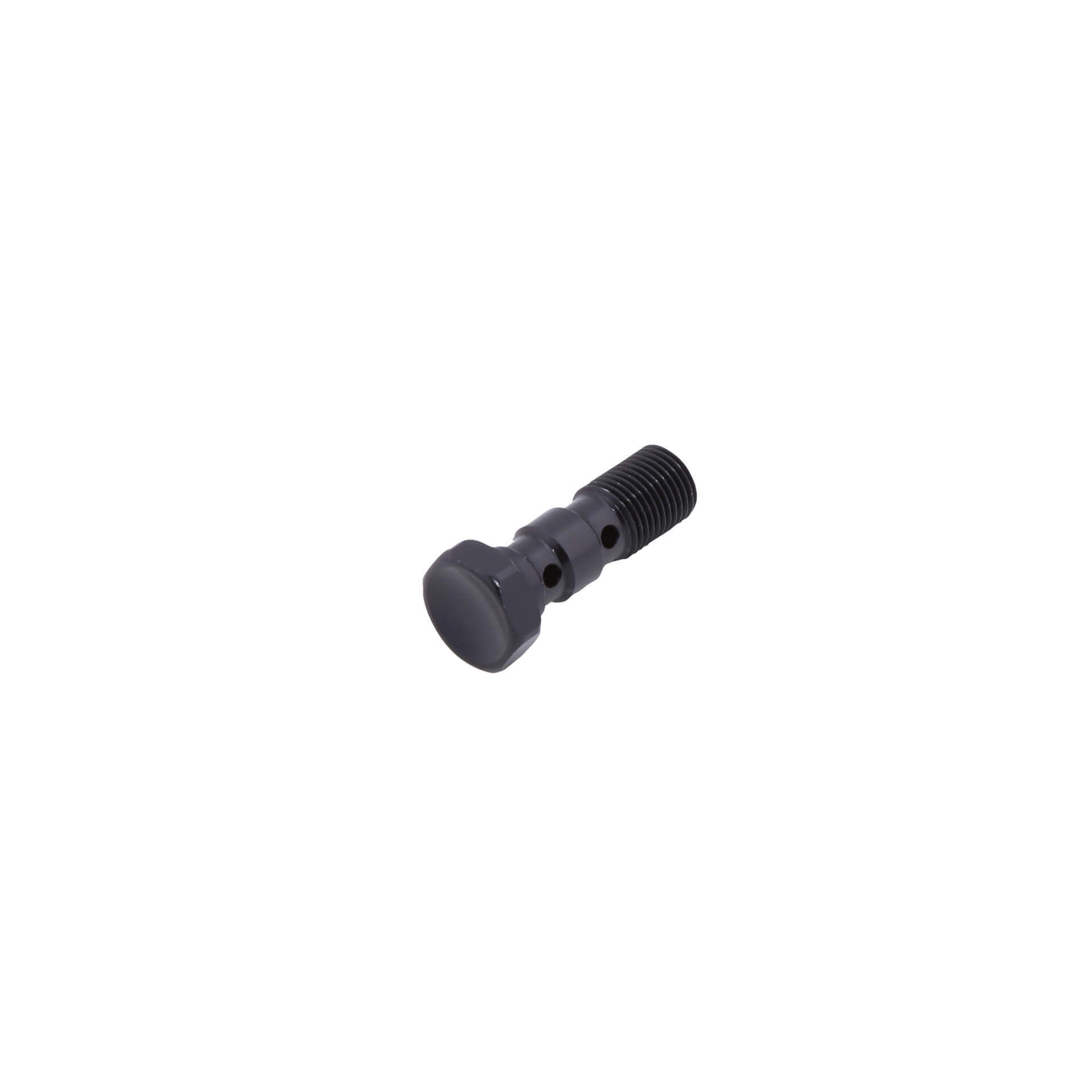 LSL Aluminium double boulon banjo UNF 3/8 pouces, noir