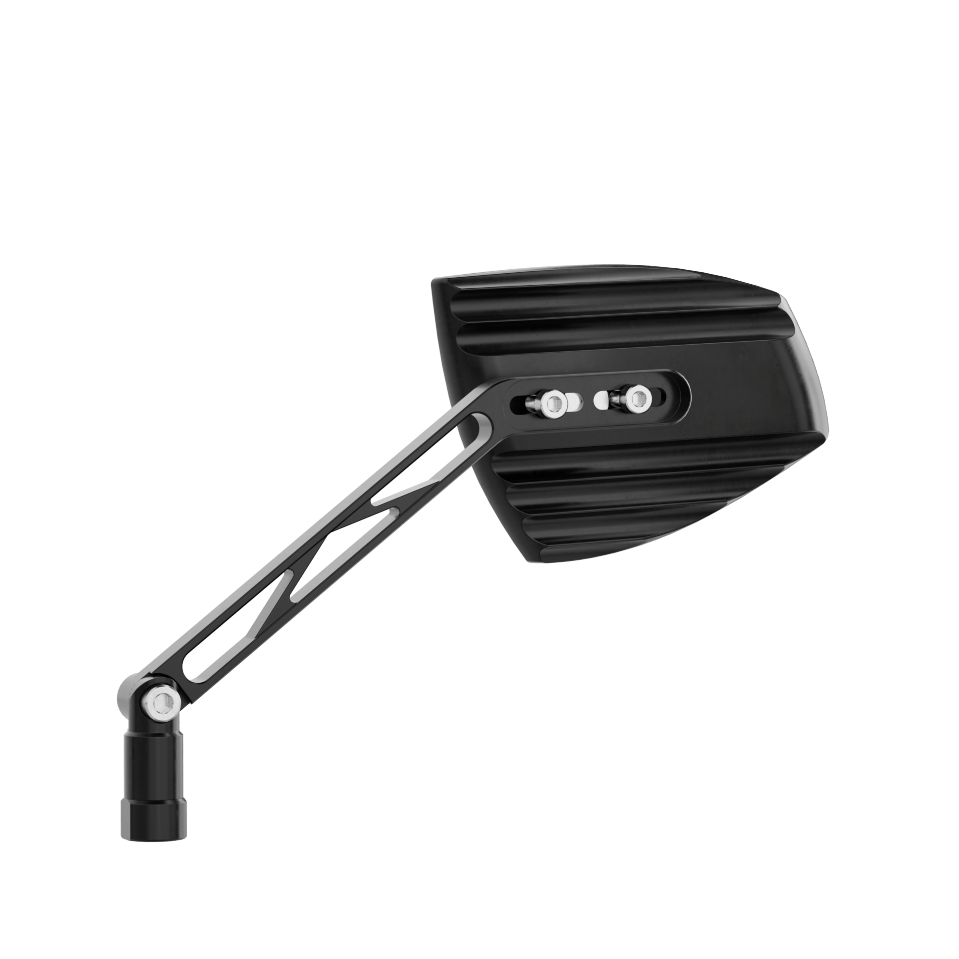 Highsider Unisex Black Wave Mirror,