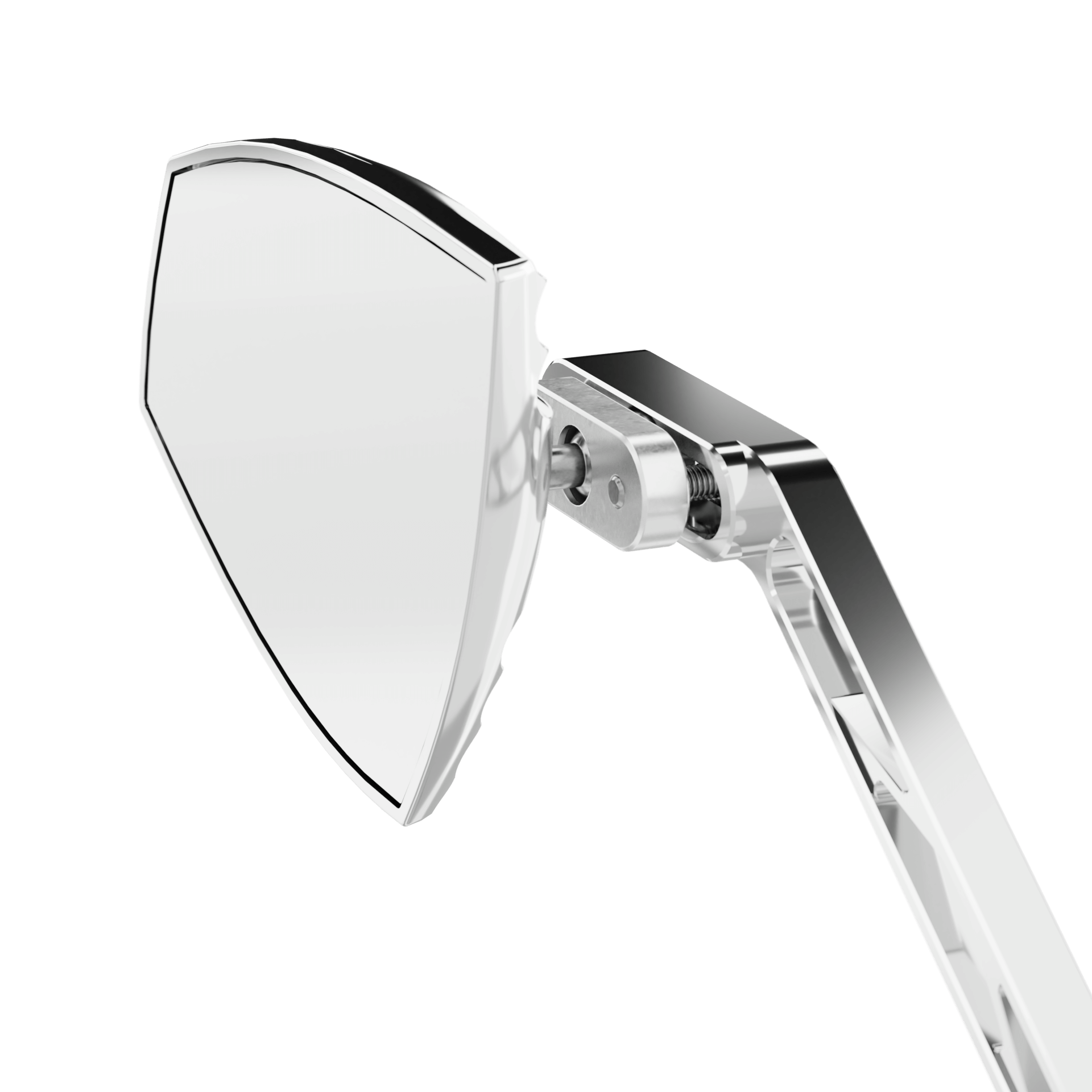 HIGHSIDER WAVE mirror, silver, silver