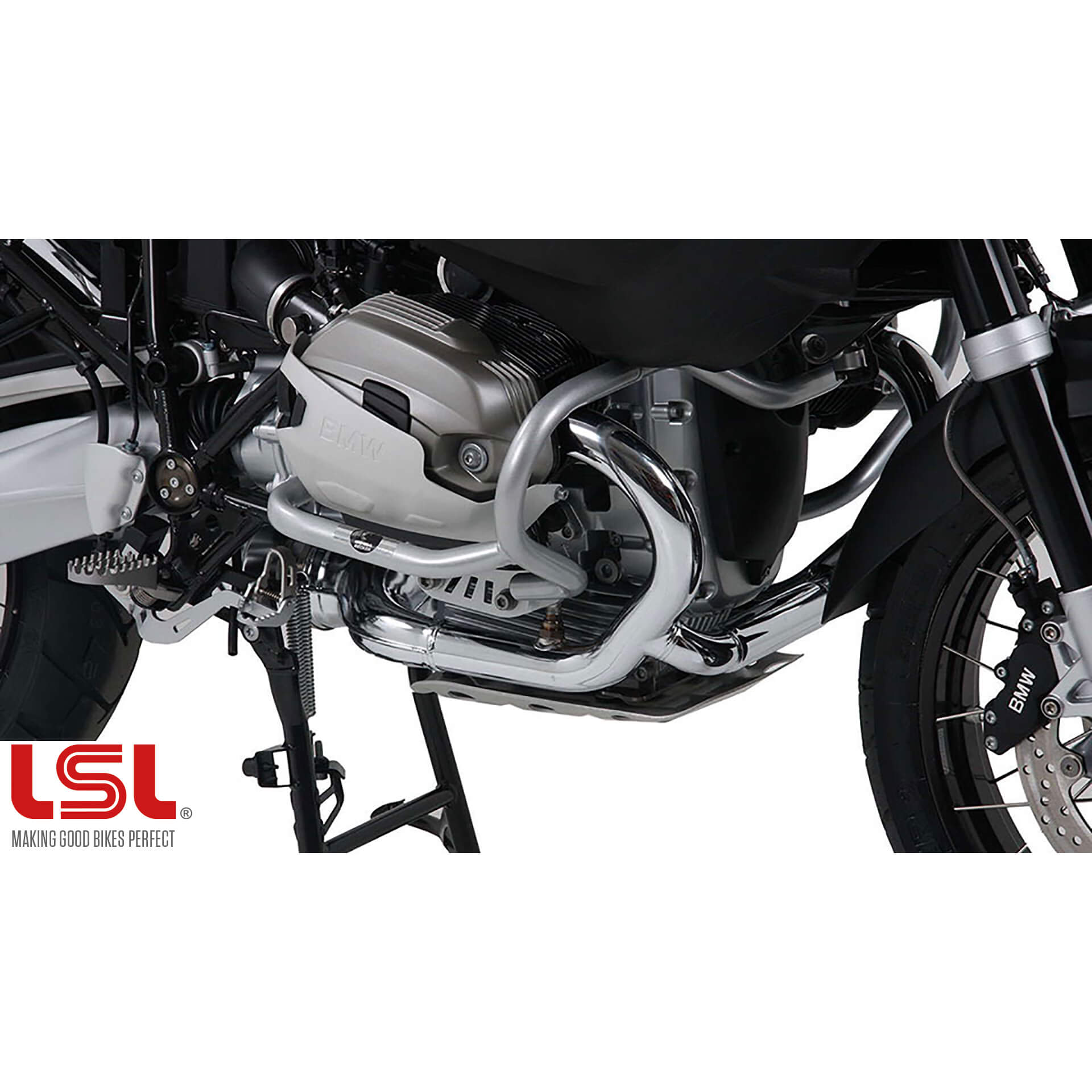 LSL Crash bar R 1200 GS, silver, silver
