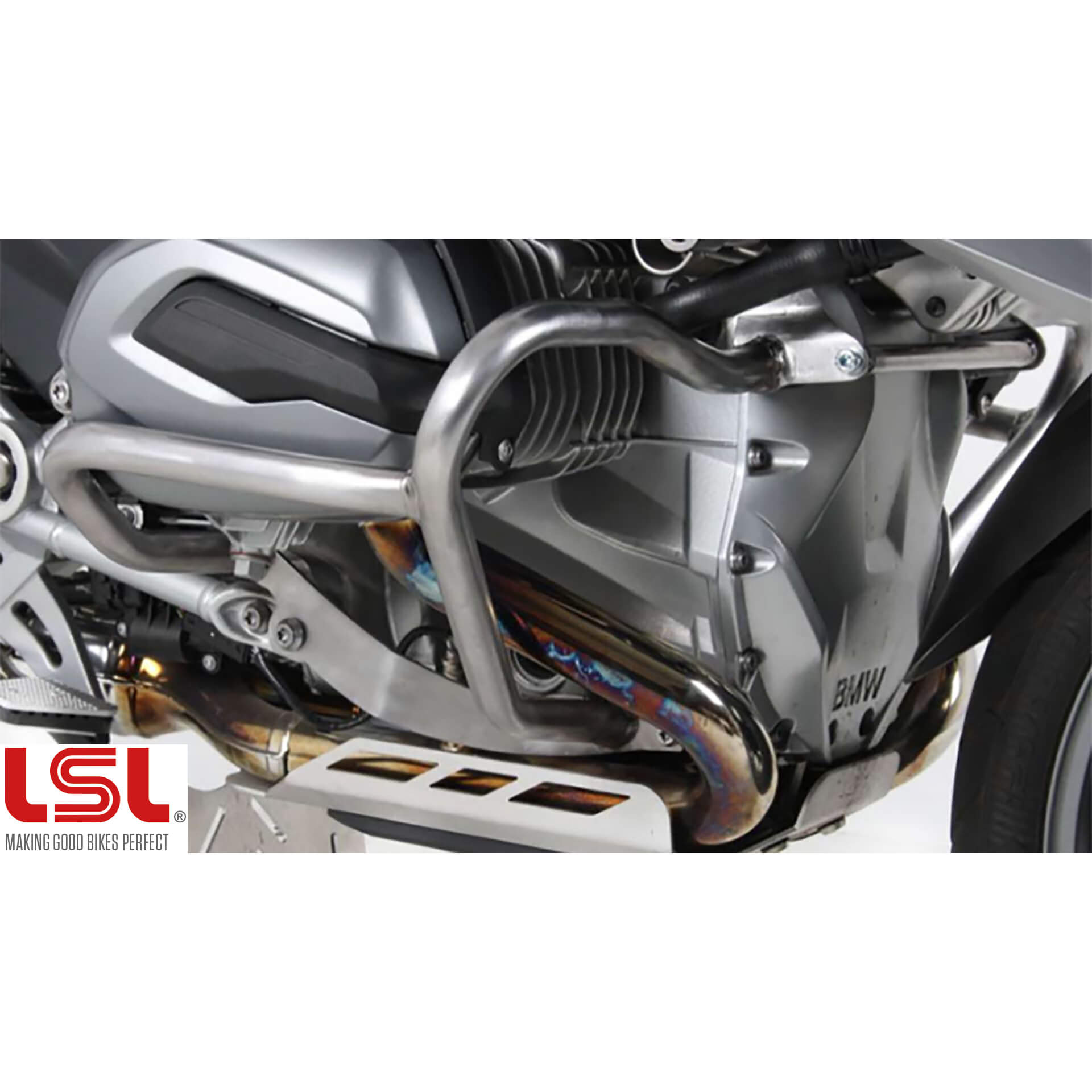 LSL Crash bar R 1200 GS LC 2013-, silver, silver