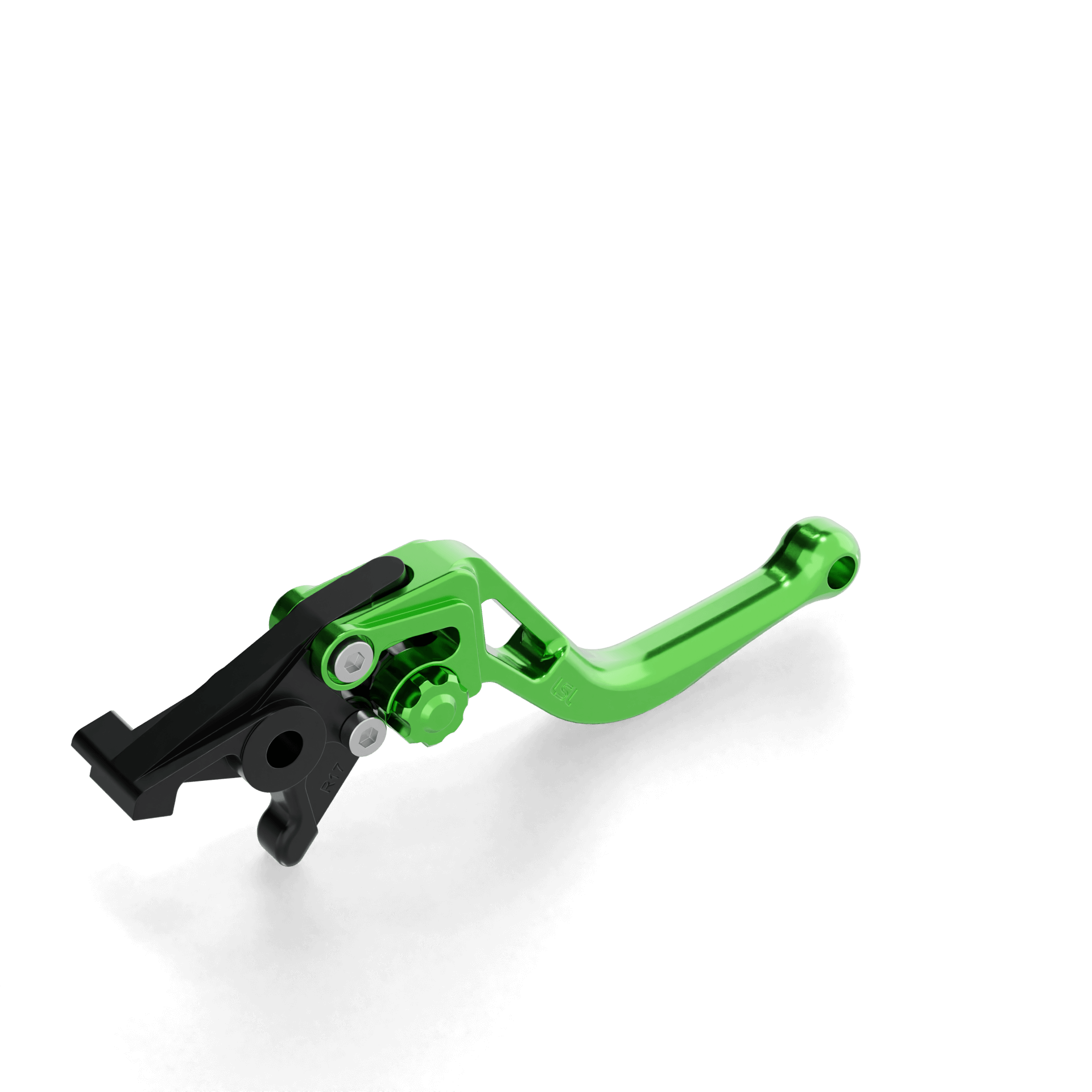 LSL Brake lever BOW short R69, green, green