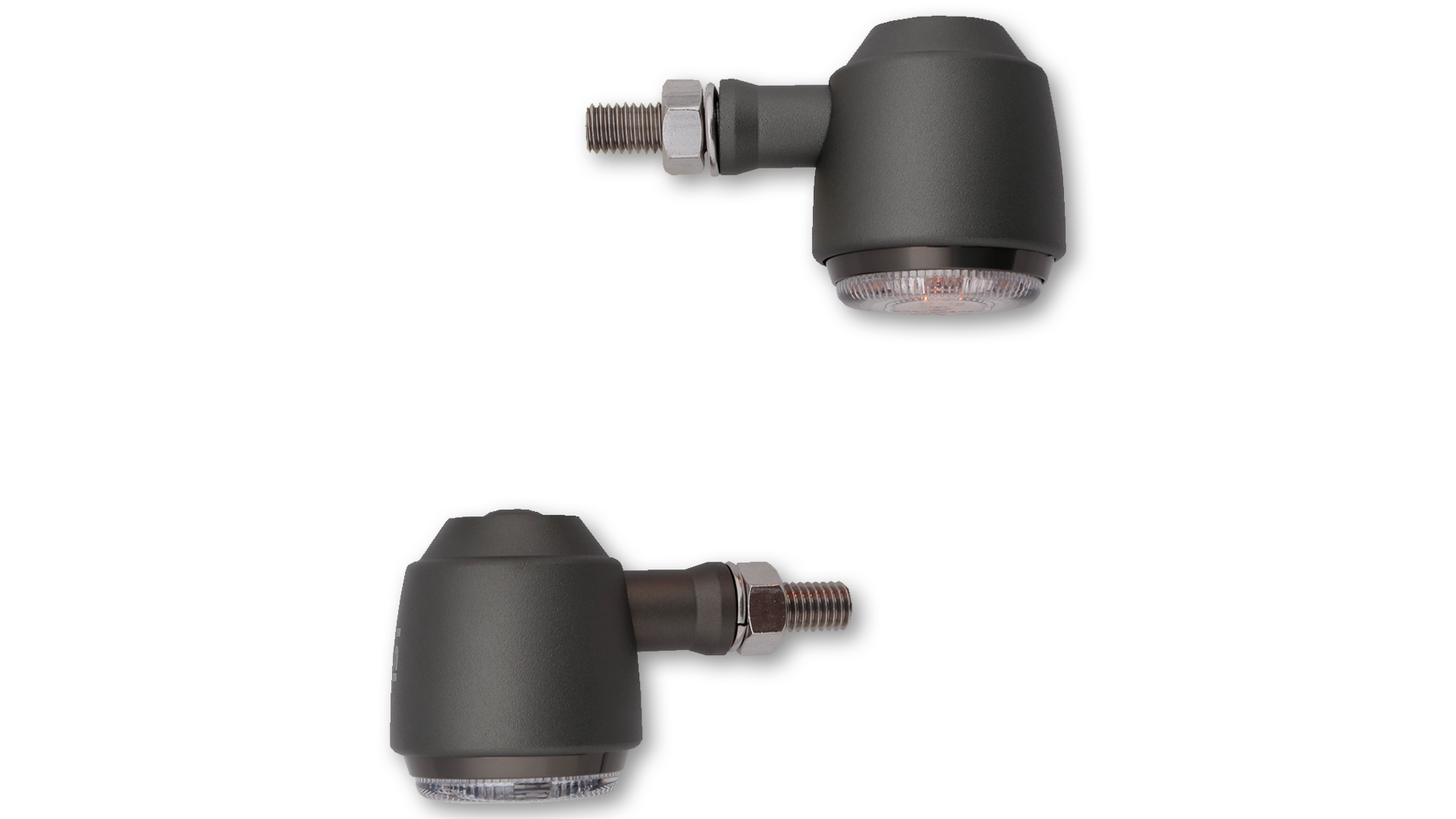 LSL RETRO LED turn signal, silver, silver