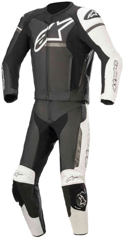 Two piece leather hot sale motorcycle suit