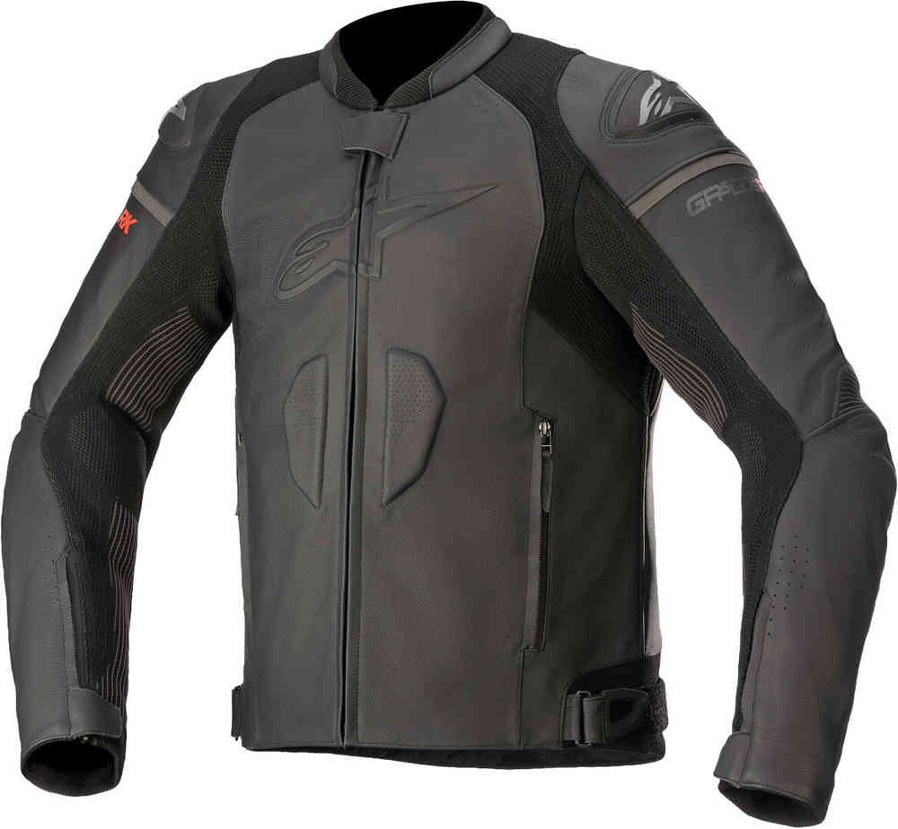 Alpinestars GP Plus R V3 Rideknit Мотоциклетная кожаная куртка чёрный 58 