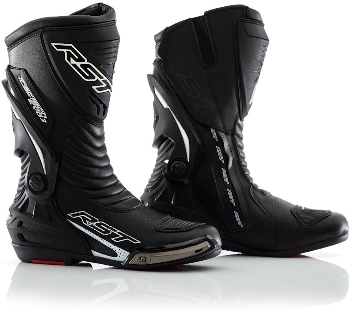 RST Tractech Evo III Sport Motorcycle Boots, black-white, Size 37, black-white, Size 37