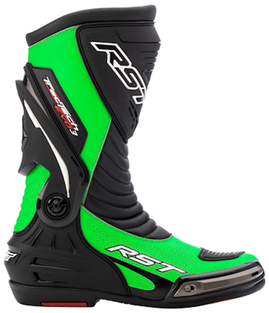RST Tractech Evo III Sport Motorcykel støvler, sort-grøn, størrelse 44