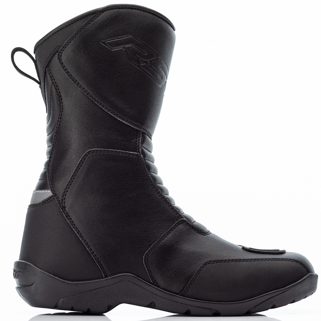 Side view of RST Axiom WP Motorcycle Boots, black, Size 48 for Men