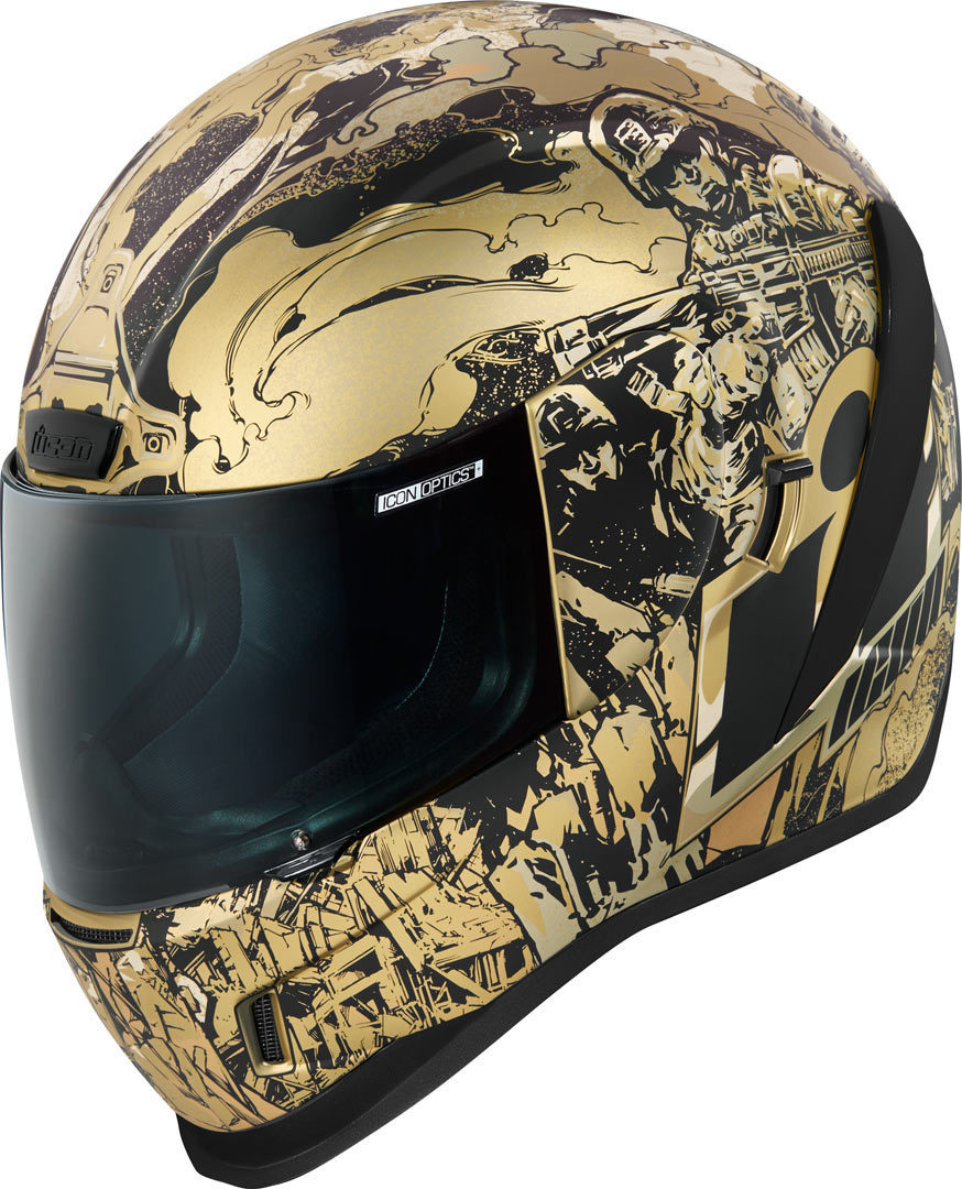 Icon Airform Guardian Helmet, gold, Size S, gold, Size S