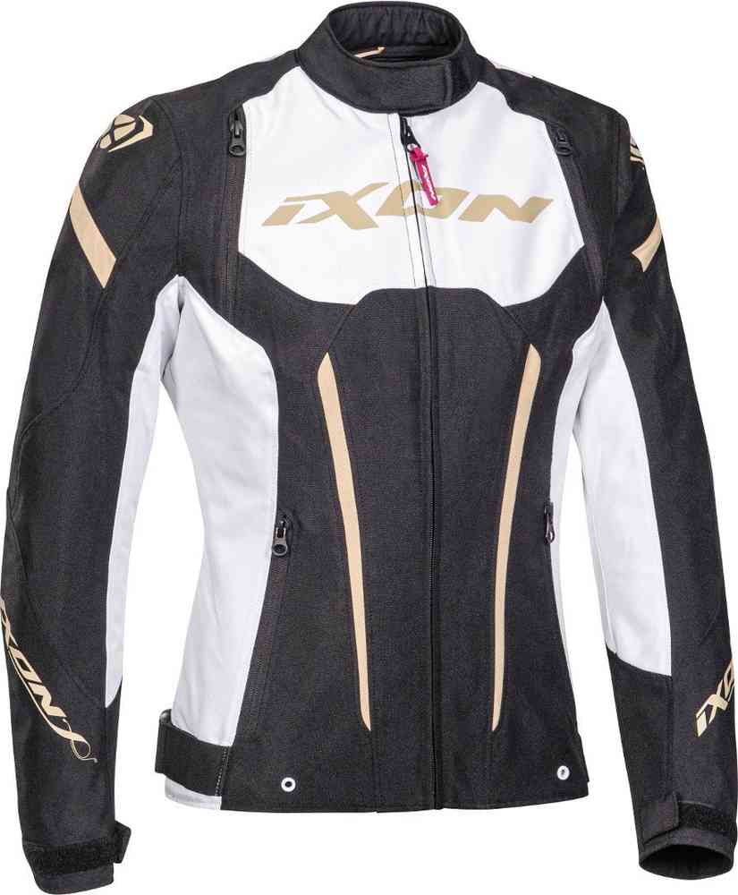 Ixon Striker Veste textile imperméable à l’eau pour dames de moto