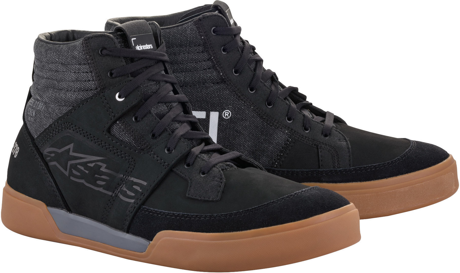 Alpinestars AS-DSL Akio Motorcycle Shoes, black, Size 47, black, Size 47