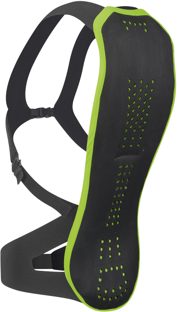 Komperdell Flex Pack Rückenprotektor, schwarz-grün, Größe L, schwarz-grün, Größe L