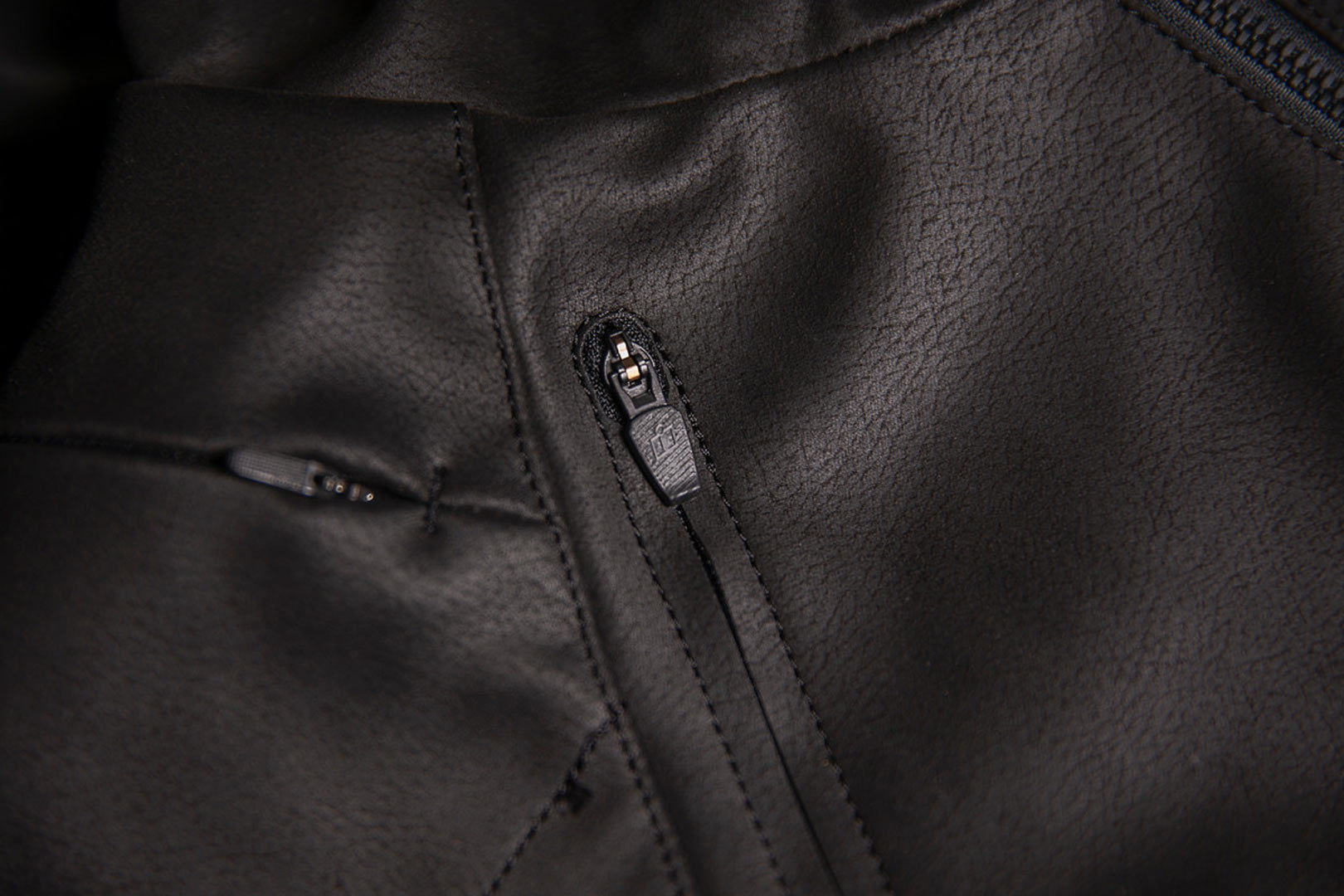 Side view of Icon Synthhawk Motorcycle Textile Jacket, black, Size M for Men