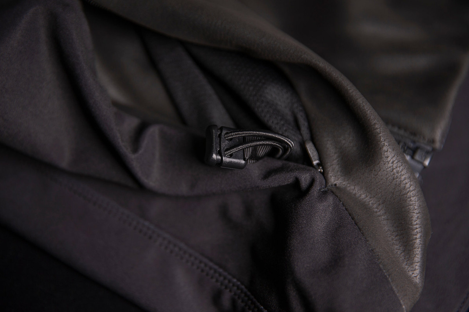 Side view of Icon Synthhawk Motorcycle Textile Jacket, black, Size M for Men