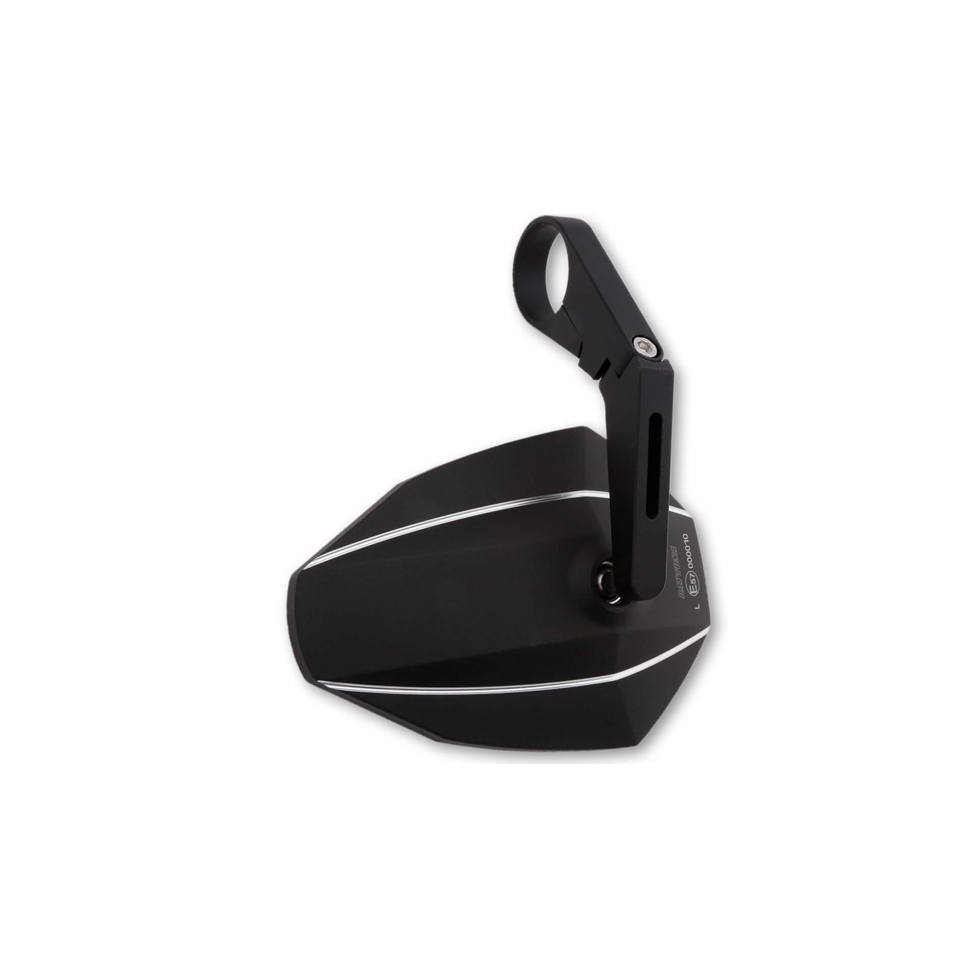 DAYTONA Corp. Handlebar end mirror D-7, short, black, black