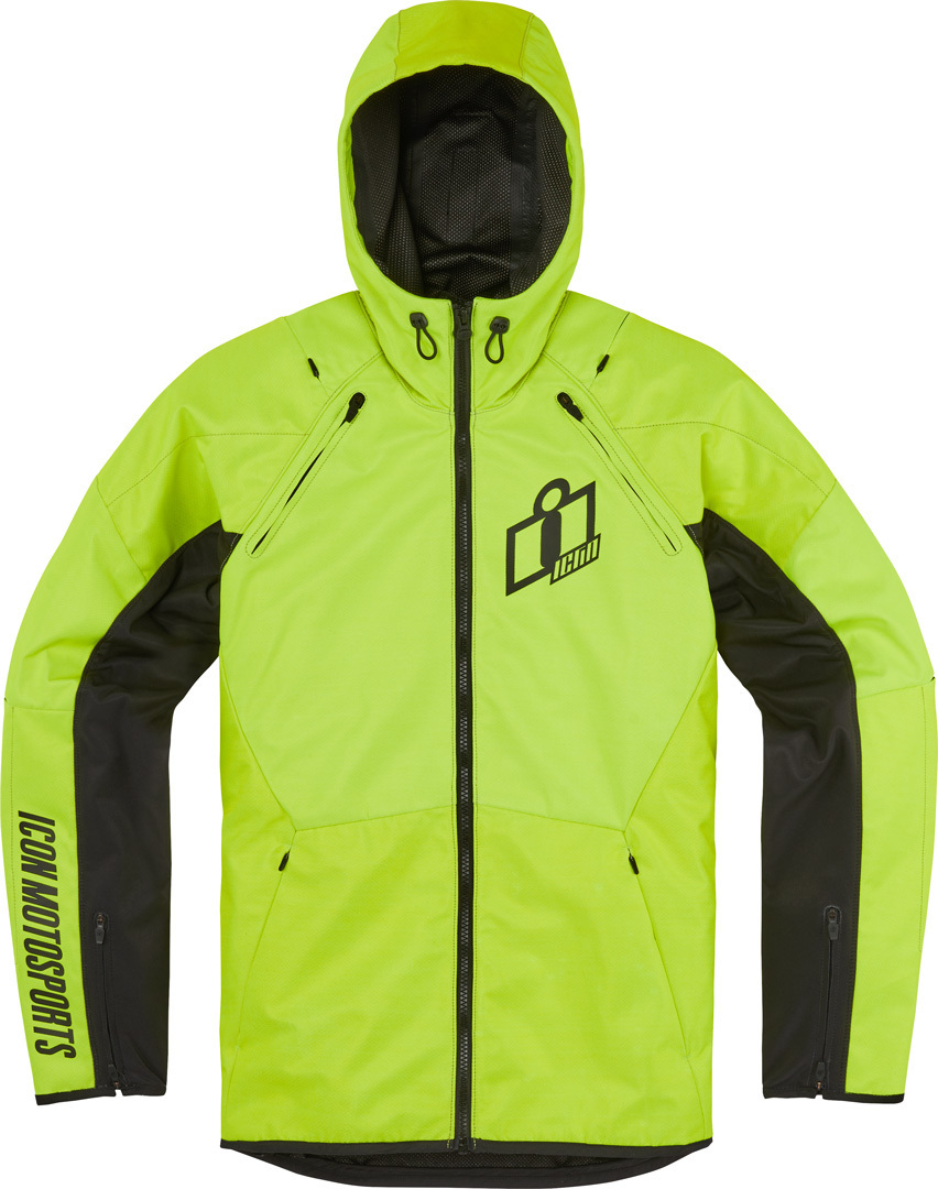 Icon Airform Textile Jacket, yellow, Size S, yellow, Size S