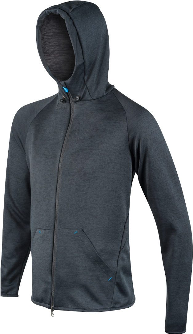 Komperdell Full Zip Hoody Protector Jacket, black, Size XS, black, Size XS
