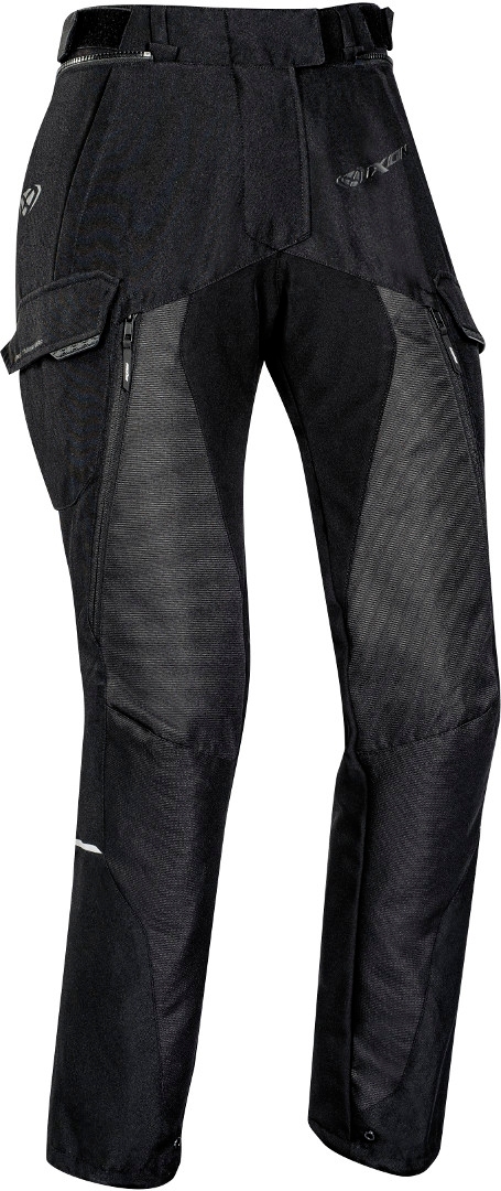 Ixon Balder Ladies Motorcycle Textile Pants, black, Size XS for Women, black, Size XS for Women