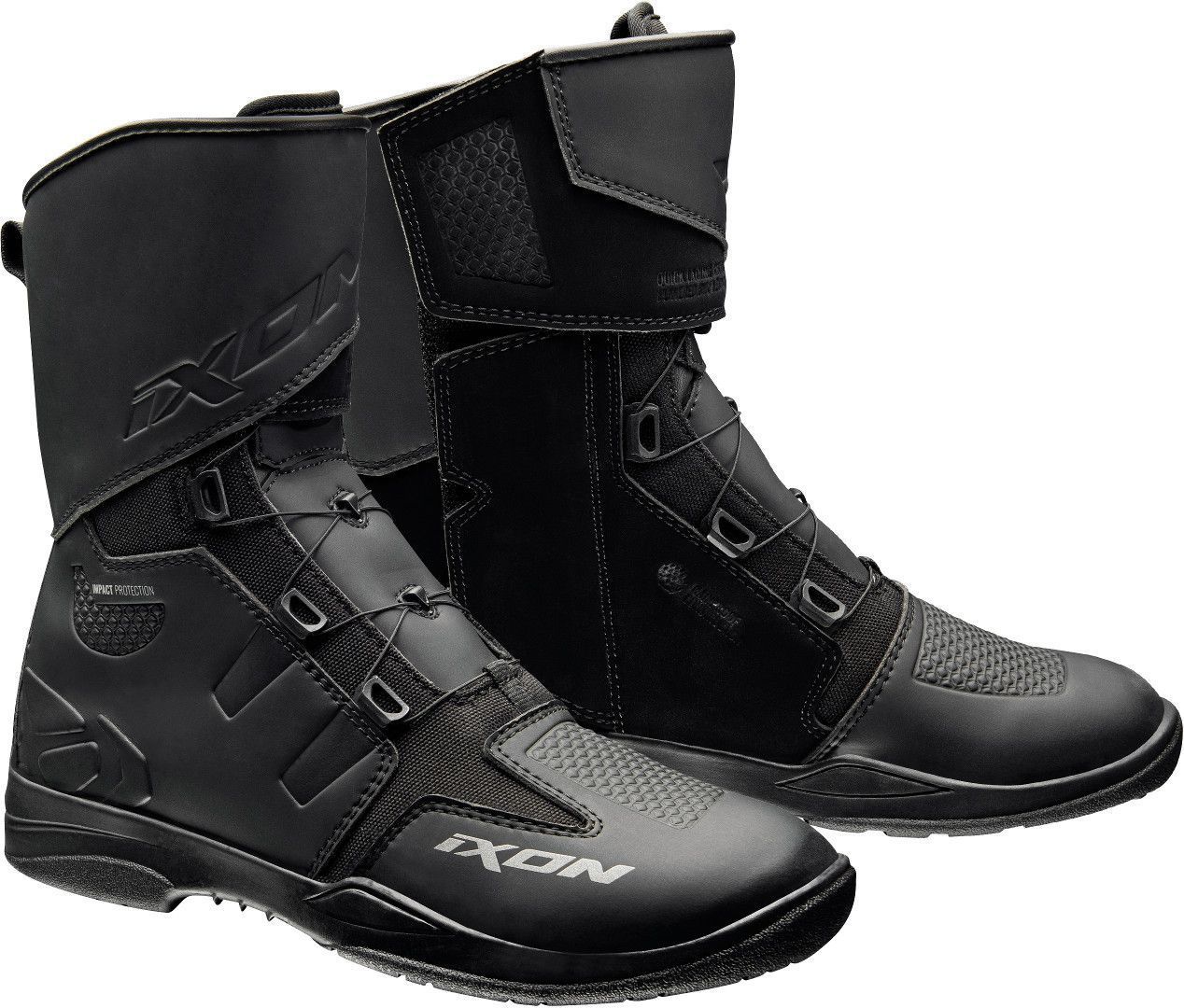 Ixon Kassius Motorcycle Boots, black, Size 39, black, Size 39