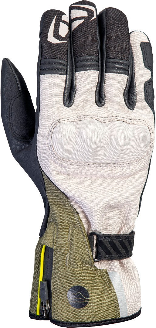 Ixon MS Loki Motorcycle Gloves, black-green, Size S, black-green, Size S