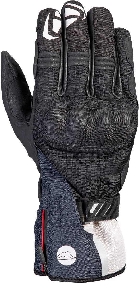 Ixon MS Loki Motorcycle Gloves, black-blue, Size S, black-blue, Size S
