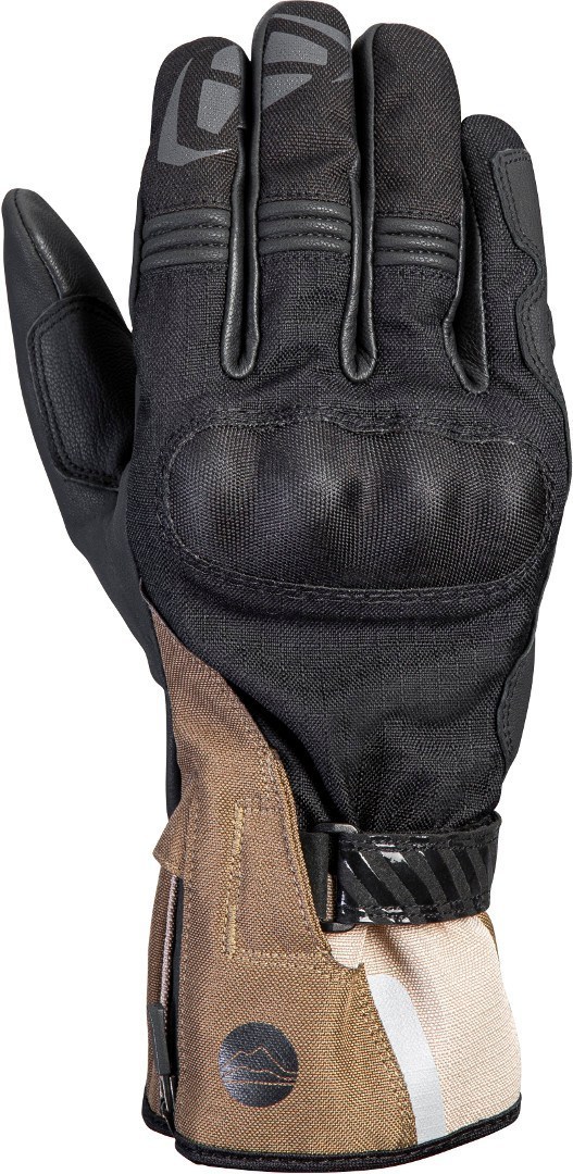 Ixon MS Loki Motorcycle Gloves, black-brown, Size S, black-brown, Size S