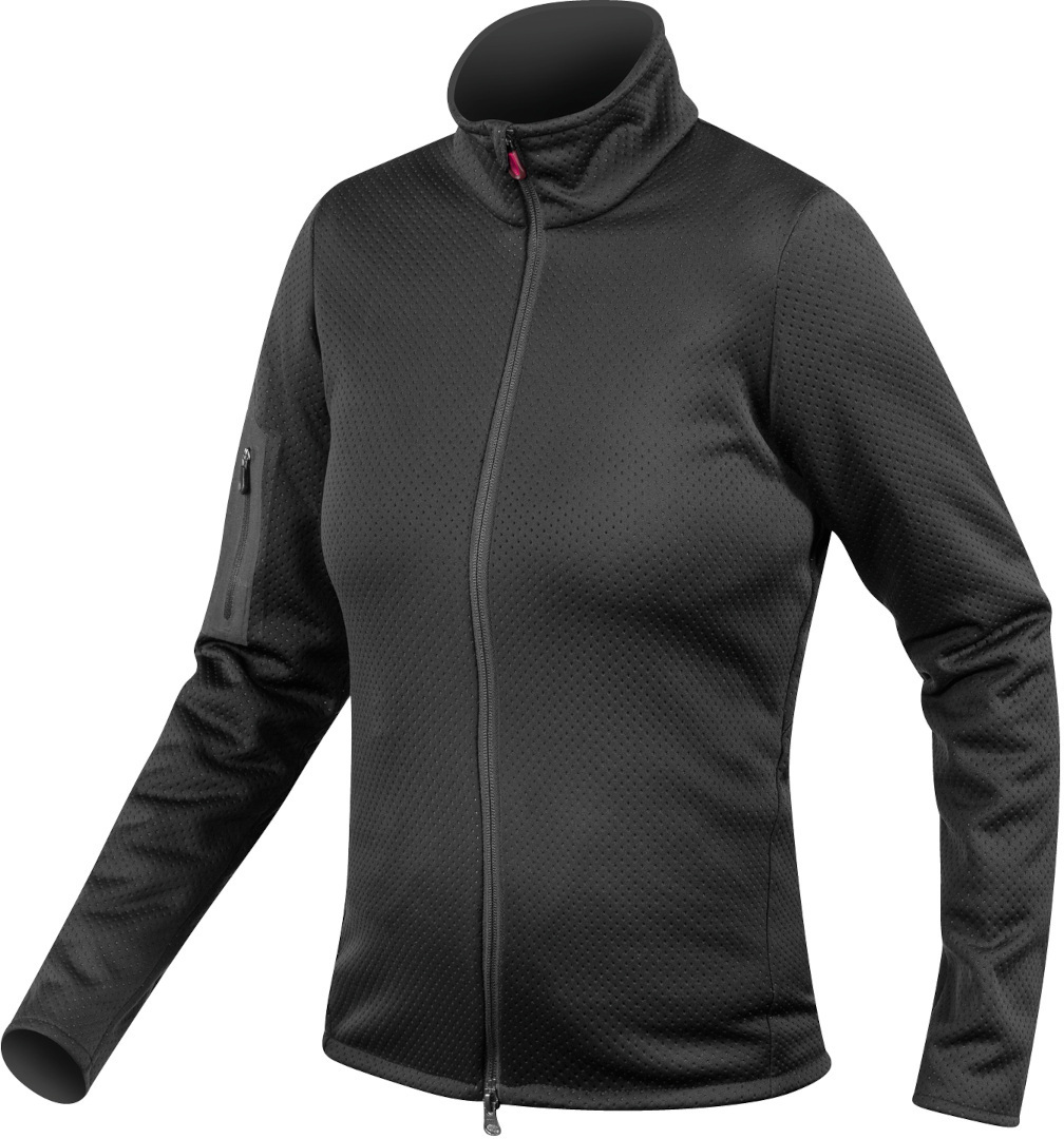 Komperdell Full Zip Sweater Dames Protector Jas, zwart, afmeting M voor vrouw