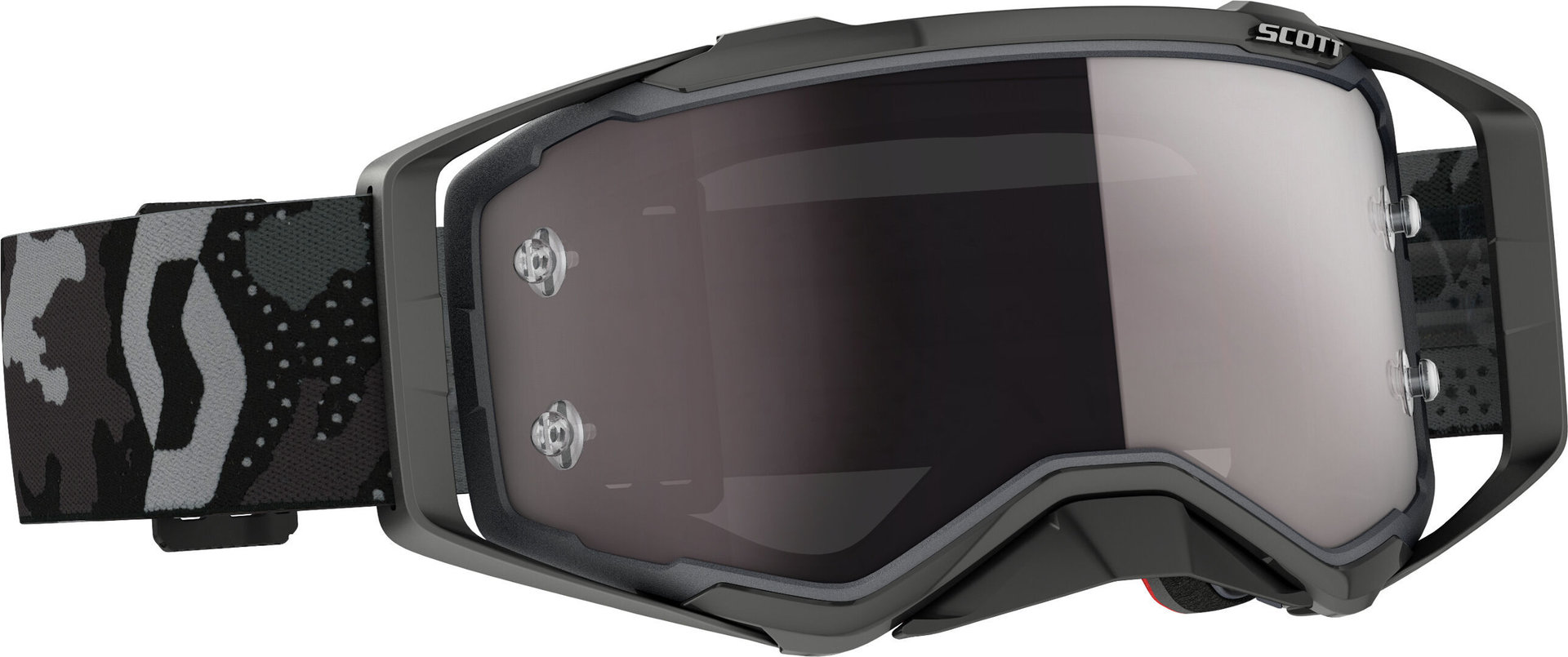 Scott Prospect Camouflage Motocross Goggles, black, black, Size One Size