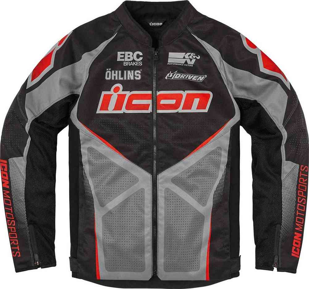 Icon Hooligan Ultrabolt Chaqueta textil de motocicleta