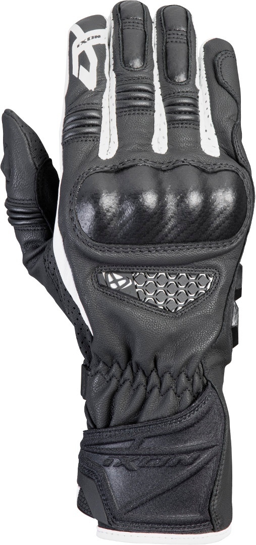 Ixon RS Tango Motorcycle Gloves, black-white, Size S, black-white, Size S
