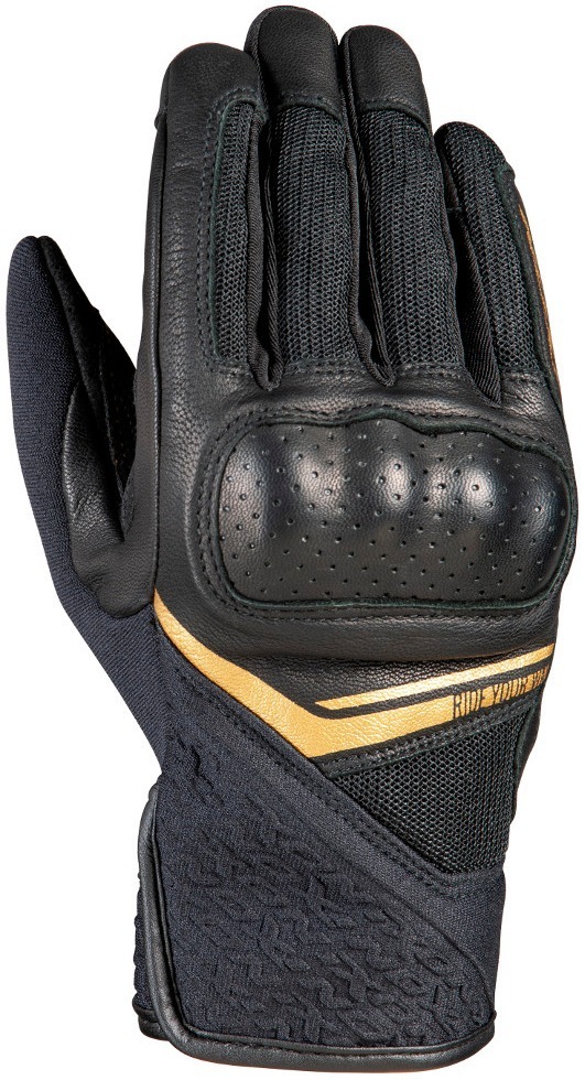 Ixon RS Launch Ladies Motorcycle Gloves, black-gold, Size XS for Women, black-gold, Size XS for Women